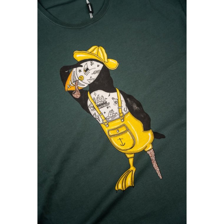 LAKOR - Seaparrot Seaman T-shirt - Green Gables