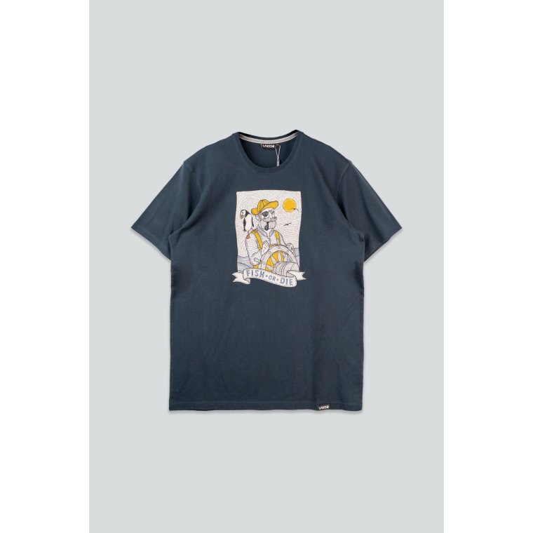 LAKOR - Seaparrot and Shipster T-shirt - Blueberry