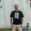 LAKOR - Seaparrot and Shipster T-shirt - Blueberry