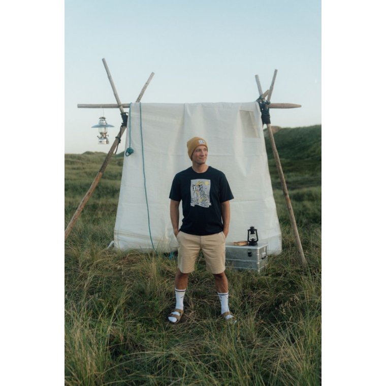 LAKOR - Seaparrot and Shipster T-shirt - Blueberry