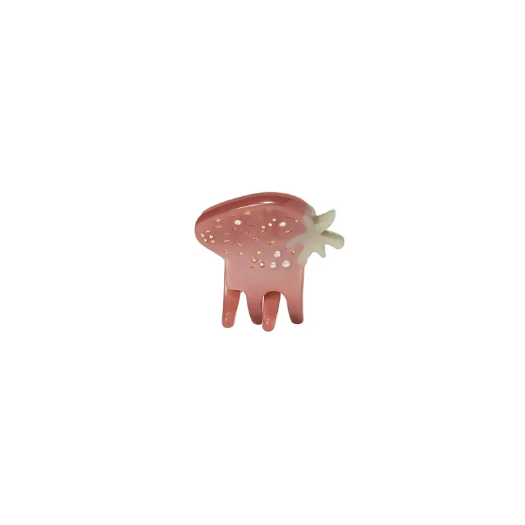 Maanesten - Small Strawberry Hairclaw Cranberry