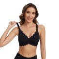 Femifemme - SoftScallop Full Coverage B�jlefri BH - Black