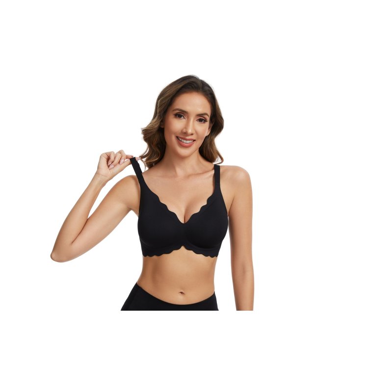Femifemme - SoftScallop Full Coverage B�jlefri BH - Black