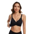 Femifemme - SoftScallop Full Coverage B�jlefri BH - Black