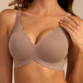 Femifemme - SoftScallop Full Coverage B�jlefri BH - Soft Mocha