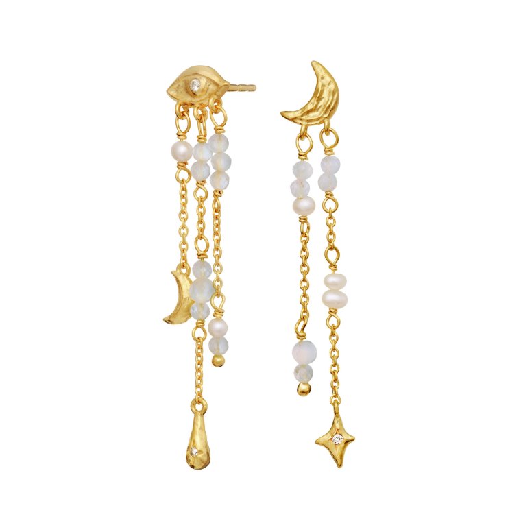 Maanesten - Sonata Earrings - Forgyldt
