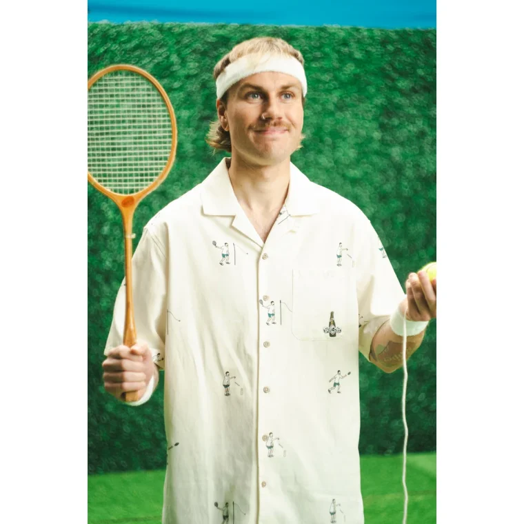LAKOR - Sport-Cola Campingsport Short Sleeve Shirt - Star White