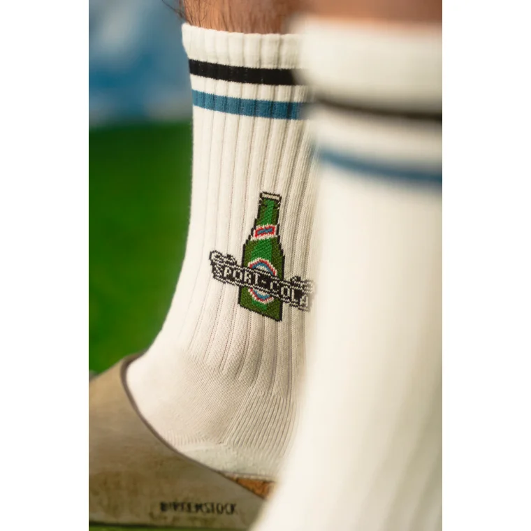 LAKOR - Sport-Cola Tennis Socks - White