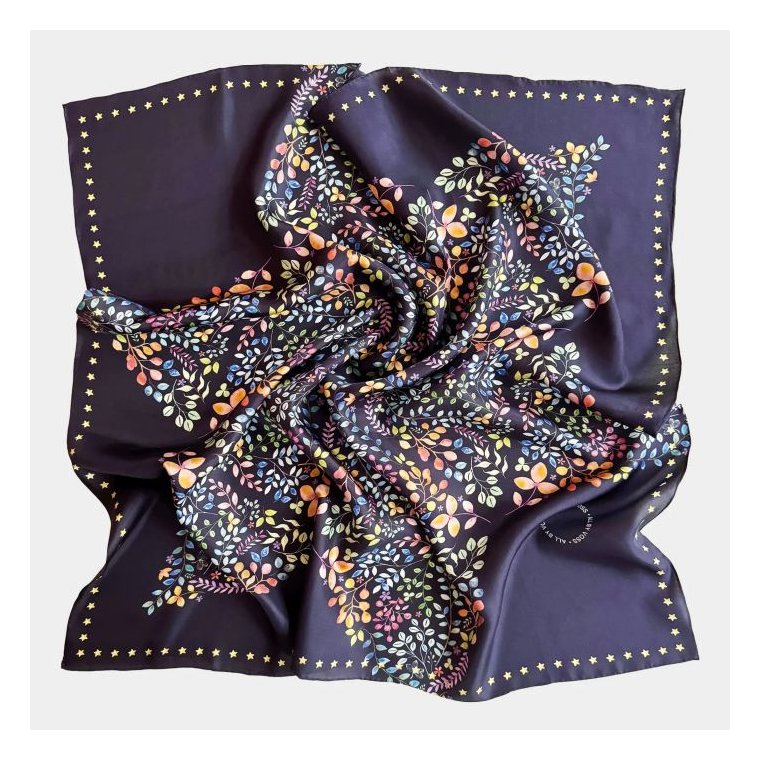 All By Voss - Silket�rkl�de - Star Dust Navy