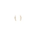 PICO - Starfall Crystal Studs - Forgyldt