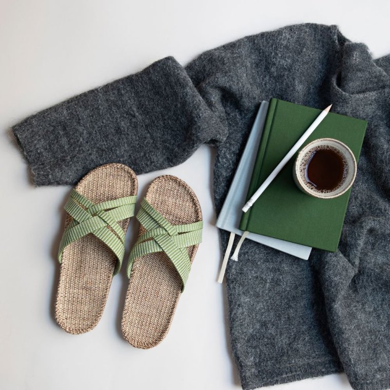 SHANGIES, WOMEN #1 - Green Leaves