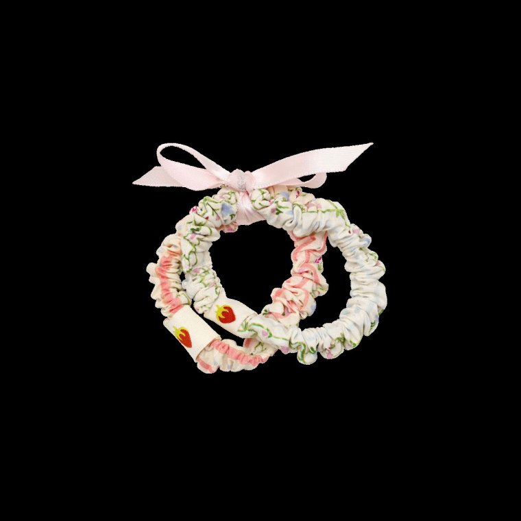 Maanesten - Summer Hairelastic Set - Multicolor Stripe