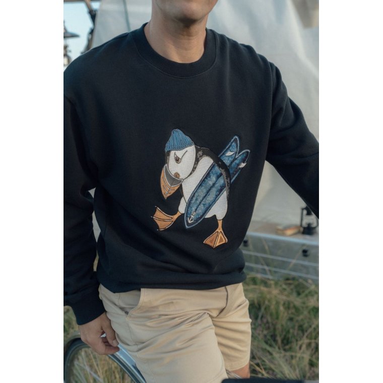 Lakor - Surfs Up Crew Neck - Moonless Night