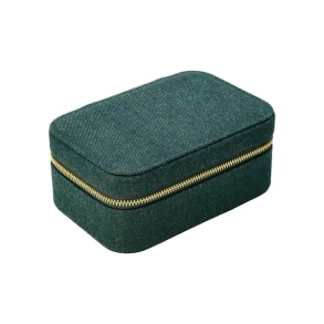 Pico - Large Jewelry Box - Forest denim