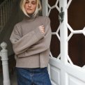 Studio Feder - THYRA KNIT  - WOOL CASHMERE - OAT MELANGE