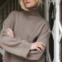 Studio Feder - THYRA KNIT  - WOOL CASHMERE - OAT MELANGE