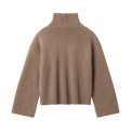 Studio Feder - THYRA KNIT  - WOOL CASHMERE - OAT MELANGE