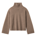 Studio Feder - THYRA KNIT  - WOOL CASHMERE - OAT MELANGE