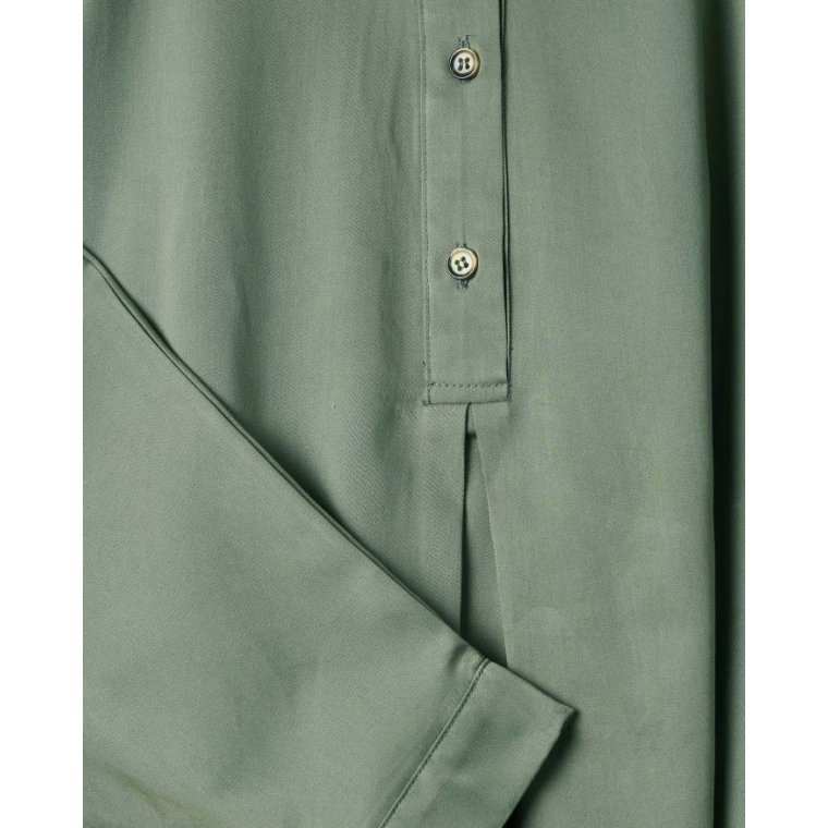 TINTOK - Tine Khaki 100% organic cotton dress