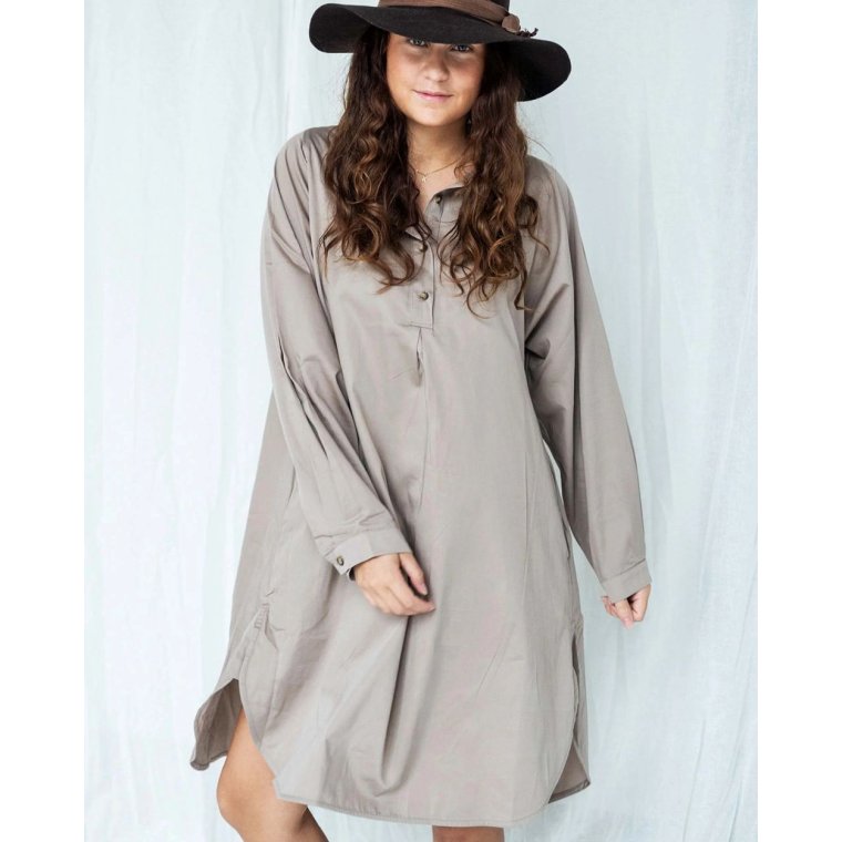 TINTOK - Tine Mocha 100% organic cotton dress