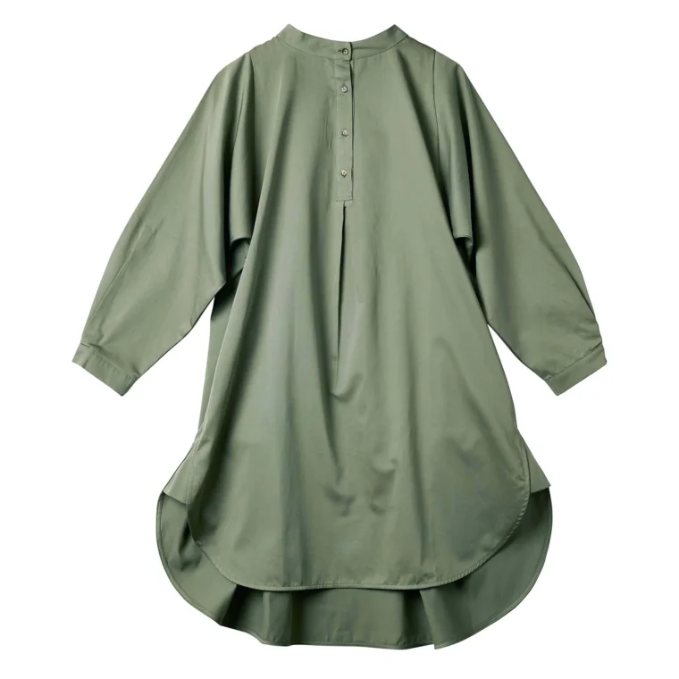TINTOK - Tine Khaki 100% organic cotton dress