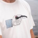 LAKOR - The Pointing Pipe T-shirt - Star White