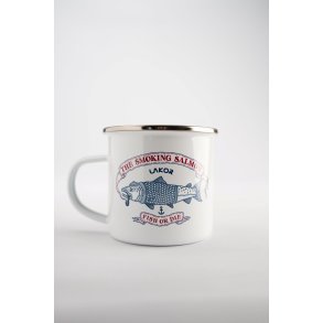 LAKOR - The Smoking Salmon Emaljekrus