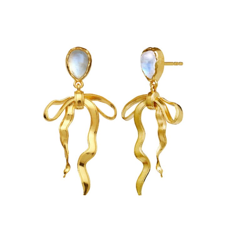 Maanesten - Tiana Earrings - Forgyldt