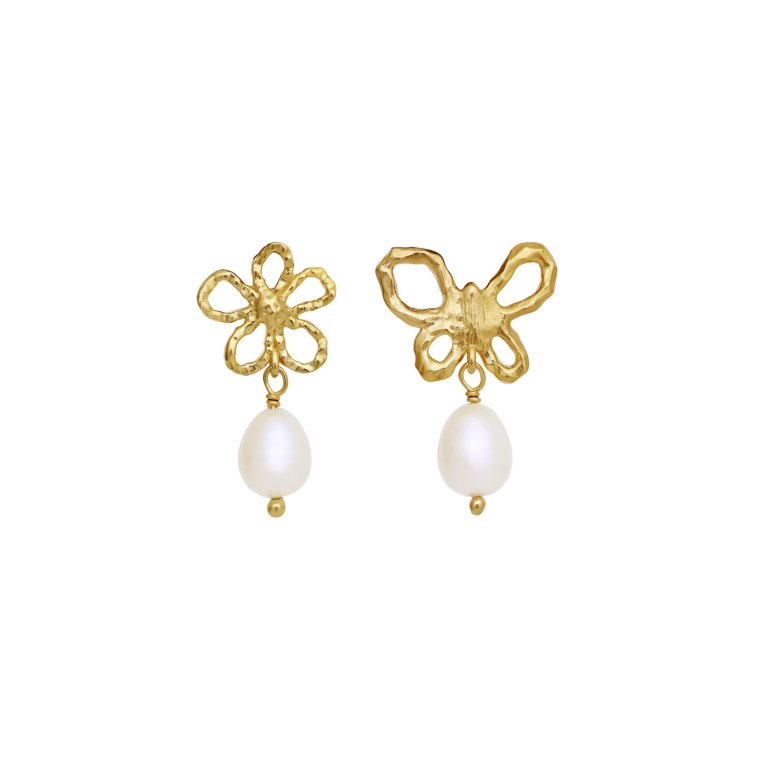 Maanesten - Tonia Earrings - Forgyldt