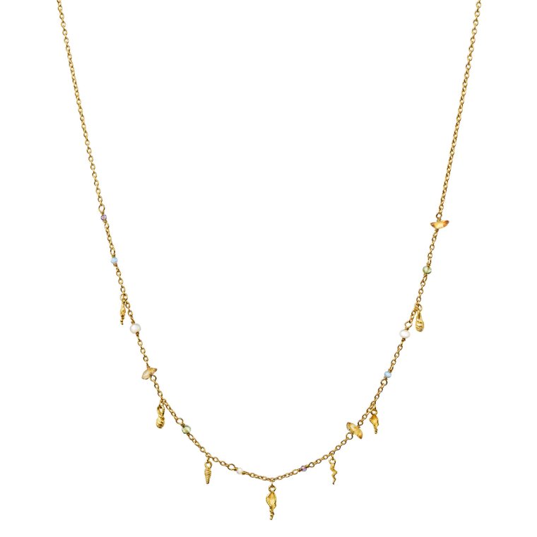 Maanesten - Toutsi Necklace - Forgyldt