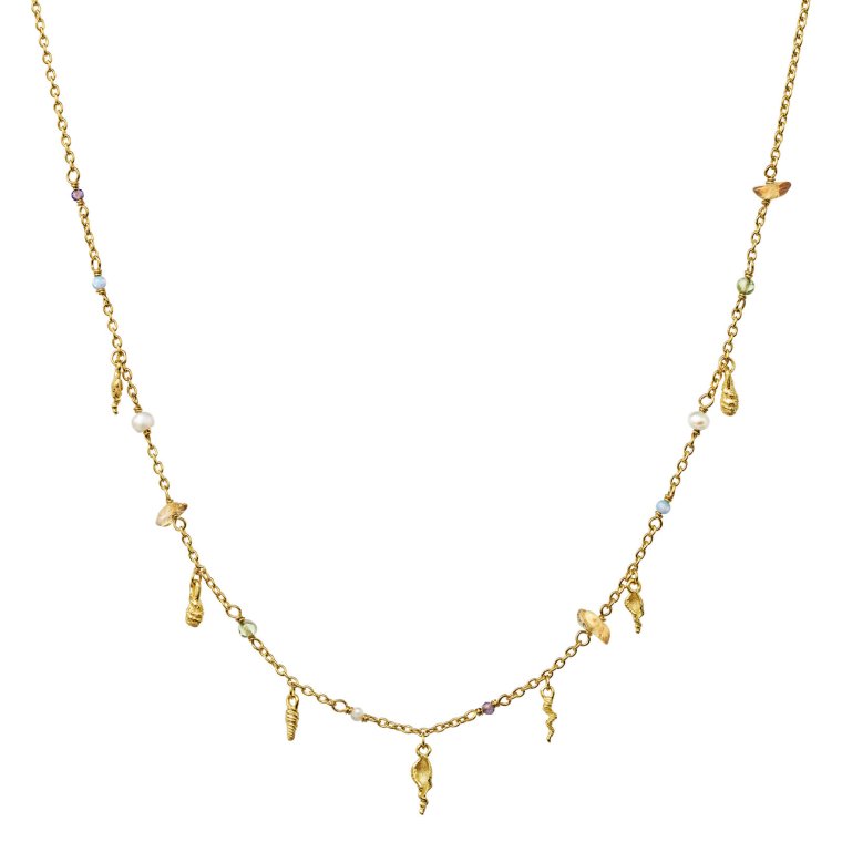 Maanesten - Toutsi Necklace - Forgyldt