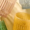 IB LAURSEN - Drikkeglas 4 ass farver m/bobler