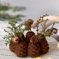 IB LAURSEN - Vase t/7 blomster koglering