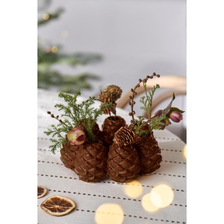 IB LAURSEN - Vase t/7 blomster koglering