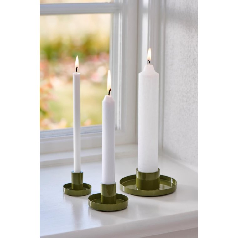 IB LAURSEN - Stage t/1,3 cm lys blank olivengr�n