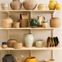 IB LAURSEN - Vase m/hank rustik multifarvet Avignon