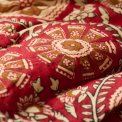 IB LAURSEN - Quilt Bella rd m/jordtonet mnster