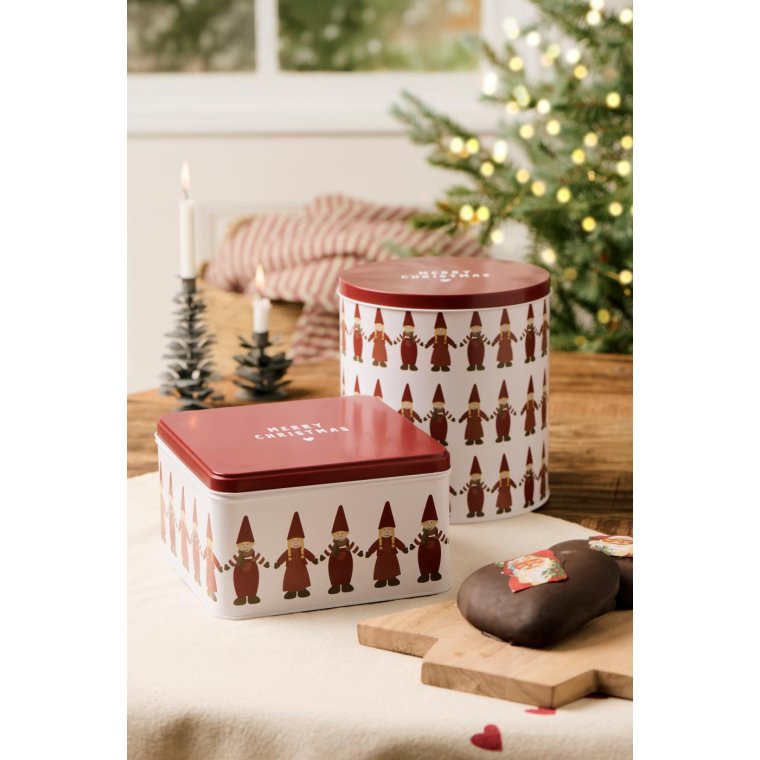 IB LAURSEN - Kagedse m/nisser hnd i hnd firkantet