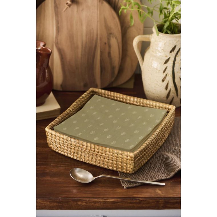 IB LAURSEN - Servietholder kvadratisk m/lav kant