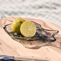 IB LAURSEN - Fiskefad lille mrkeblt glas