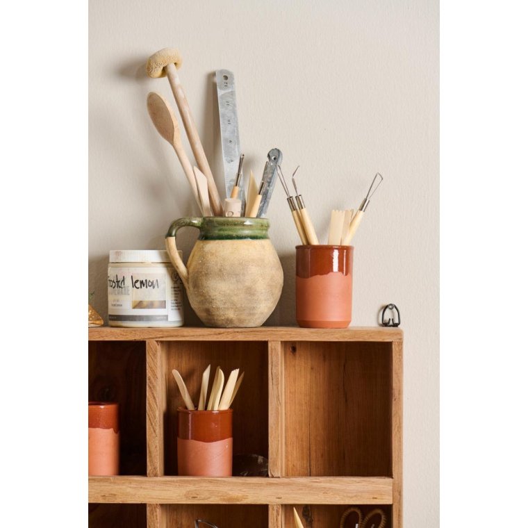 IB LAURSEN - Vase m/hank naturfarvet - Avignon