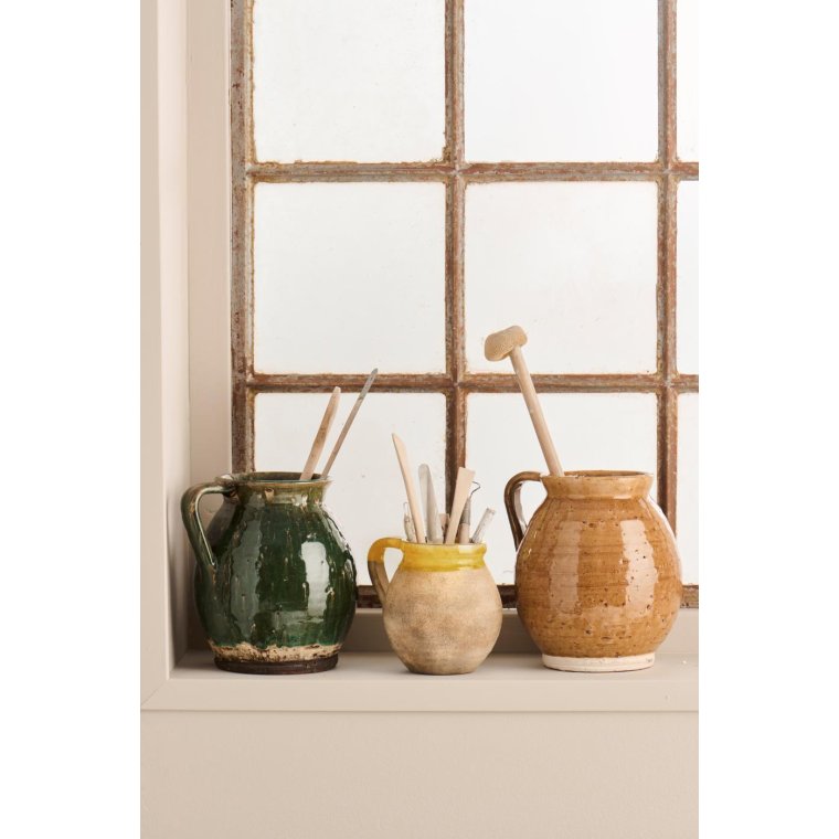 IB LAURSEN - Vase m/hank naturfarvet - Avignon