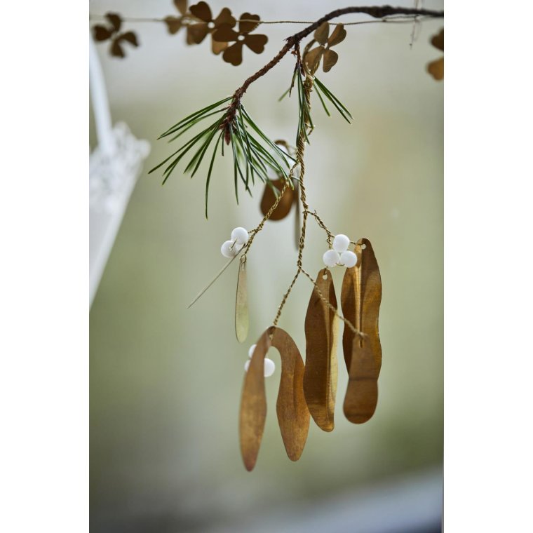 IB LAURSEN - Mistelten t/ophng m/hvide perler Gloria