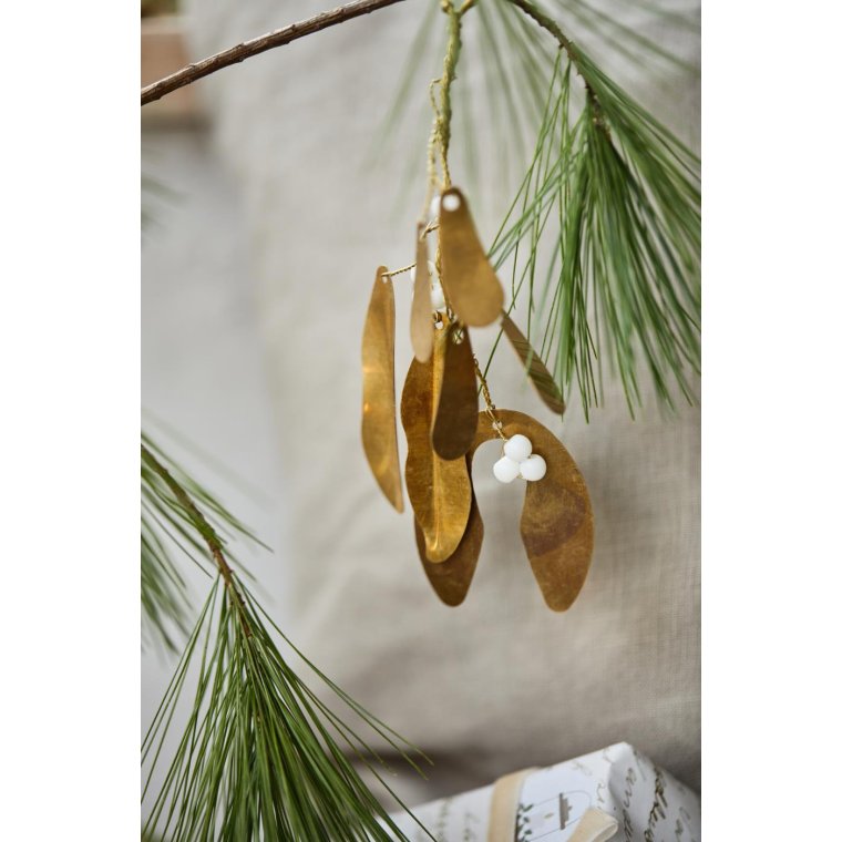 IB LAURSEN - Mistelten t/ophng m/hvide perler Gloria