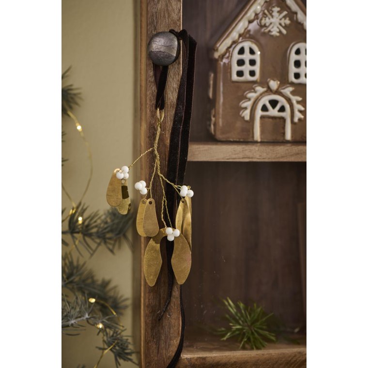 IB LAURSEN - Mistelten t/ophng m/hvide perler Gloria