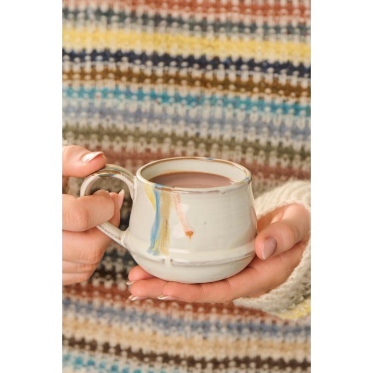 IB LAURSEN - Krus m/hank Kalmar flerfarvede striber