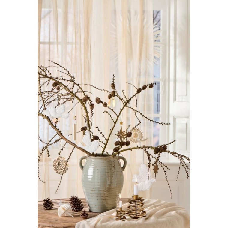 IB LAURSEN - Pakkepynt mistelten m/perler Gloria