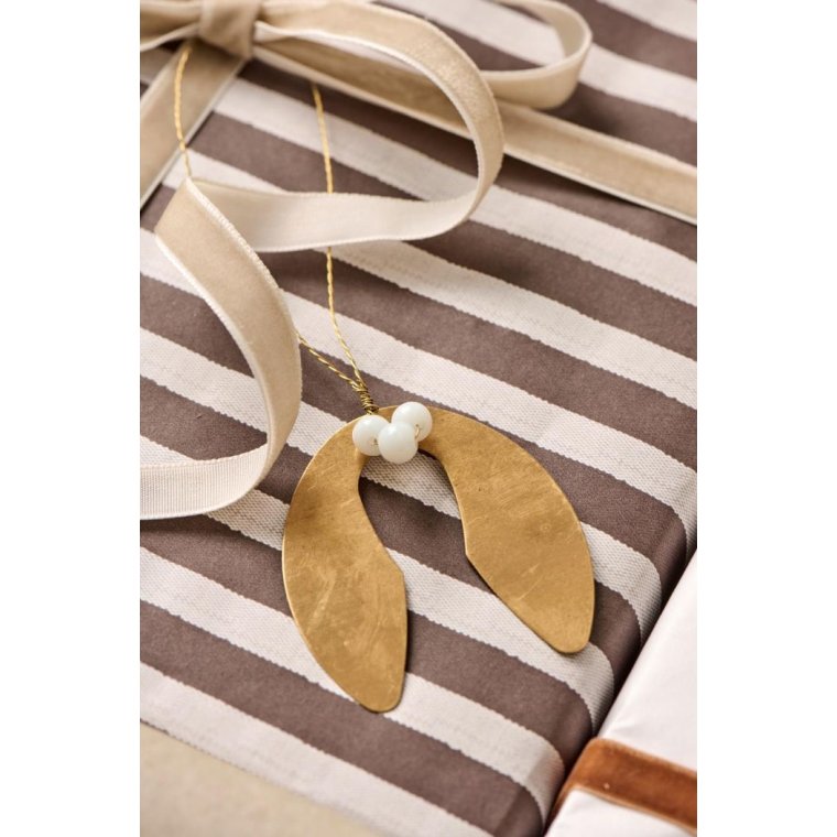 IB LAURSEN - Pakkepynt mistelten m/perler Gloria