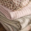 IB LAURSEN - Quilt rosa m/korssting