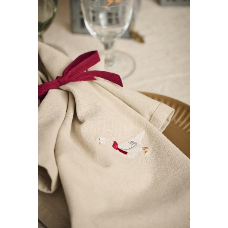 IB LAURSEN - Stofserviet Tradition m/gs hrfarvet